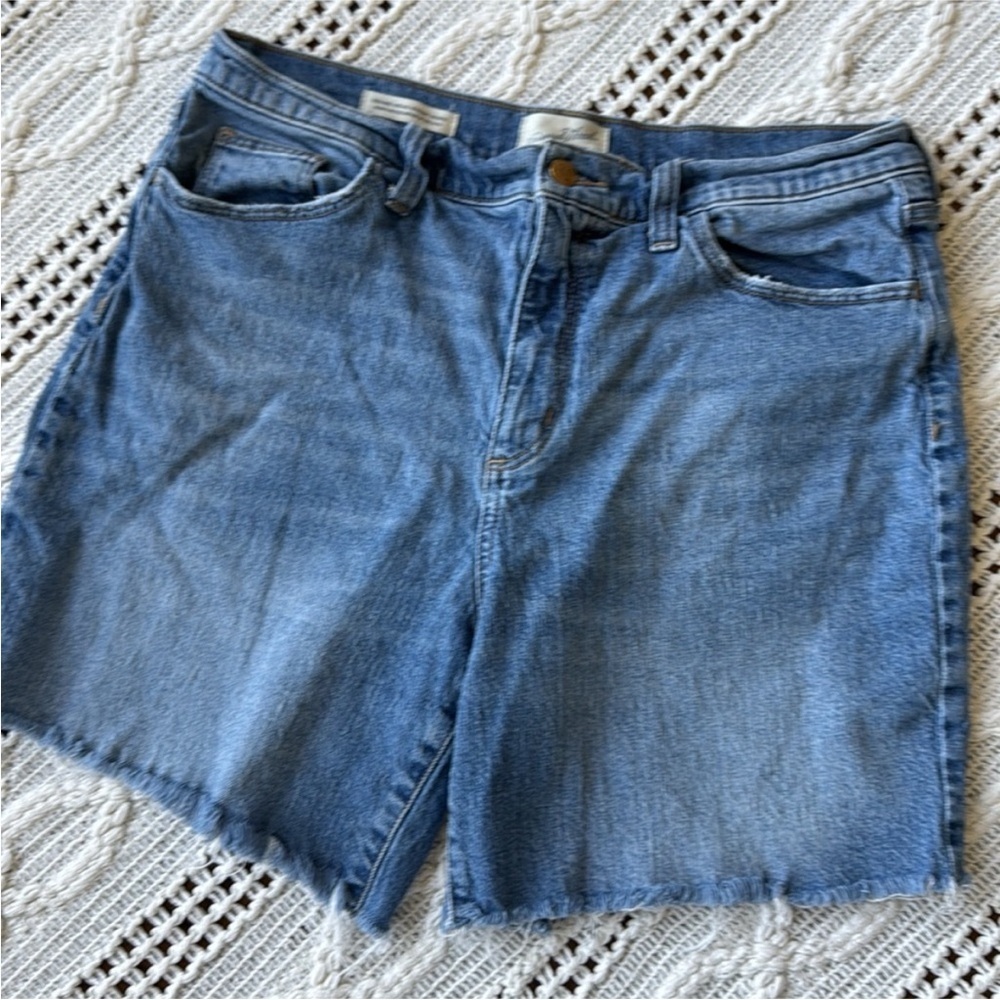 Universal Thread high rise vintage straight Jean Shorts Casual Style